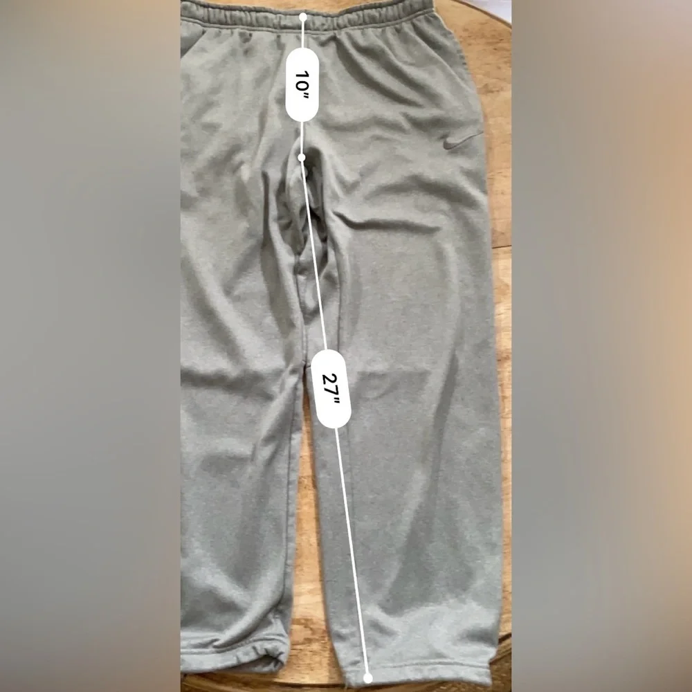 Nike Therma Fit‎ Men’s XL Gray KO 3.0 Poly Athletic Pants